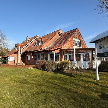 Pension Restaurant Pizzeria Lion Krummhörn Eksteriør bilde